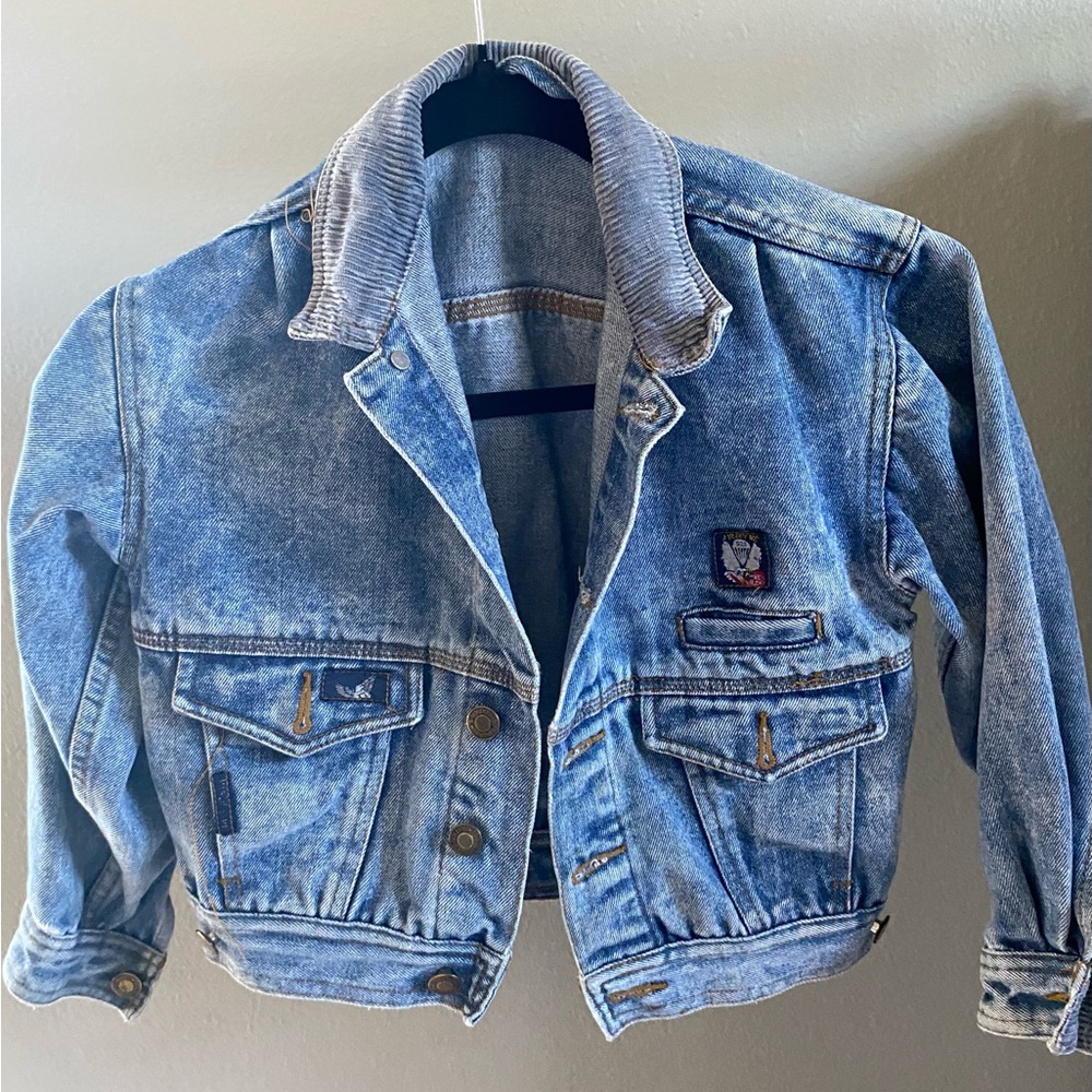Kids vintage denim jacket